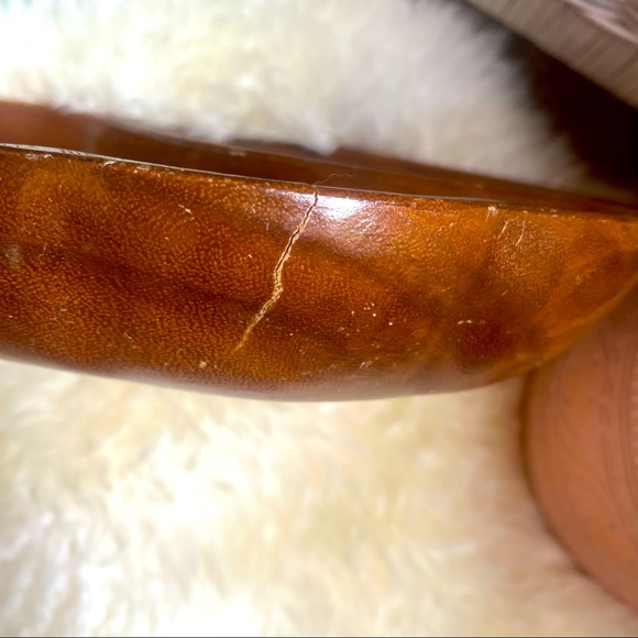 Vintage Monkeypod Serving Dish - Picture 6 of 6